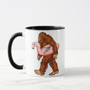 Taza Flamingo Bigfoot