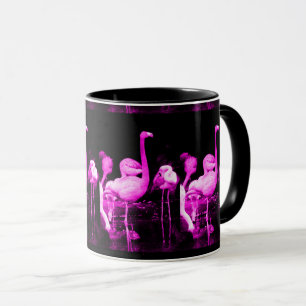 Taza Flamingo rosa caliente