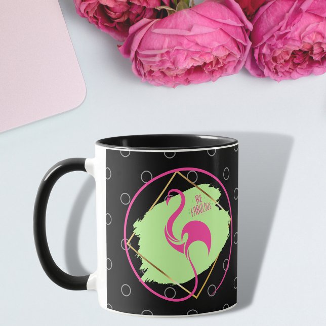 Taza Flamingo Rosa Sea Fabuloso Inspirador (Subido por el creador)