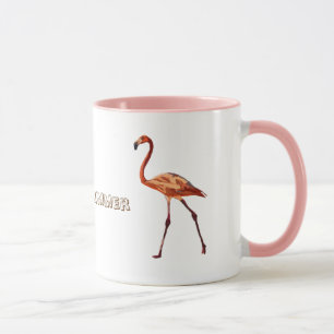 Taza Flamingo Summer Mood Ringer Combo Mug144