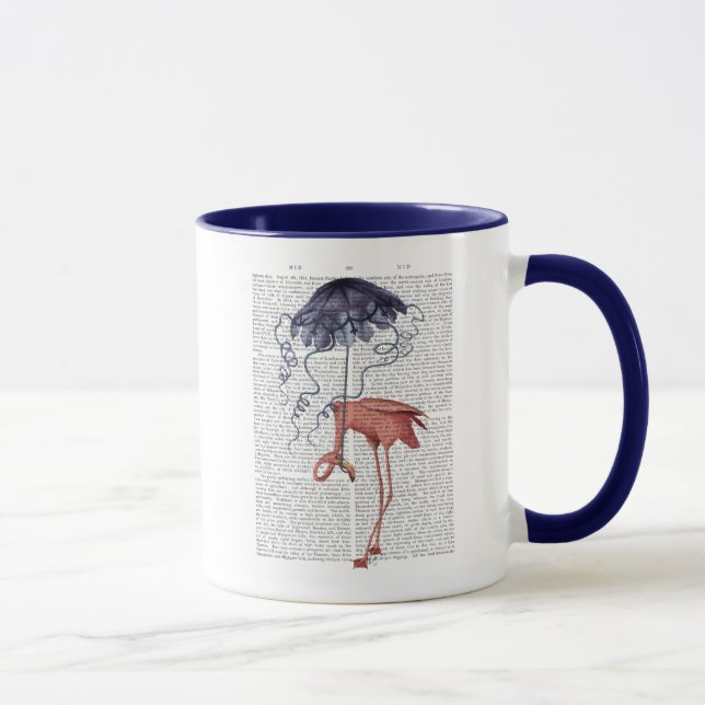Taza Flamingo y Parasol (Derecha)