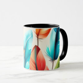 Taza Flashy Feathers