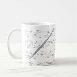 Taza - flauta con partitura