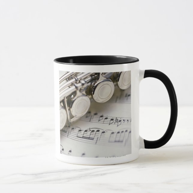 Taza Flauta en partitura (Derecha)