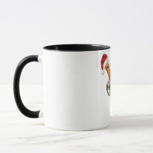 Taza Flauta Grabadora Instrumento Santa Sombrero Navida