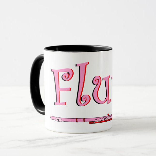 Taza Flauta rosa (Anverso izquierdo)