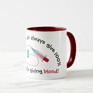 Taza Flebotomía divertida siempre da 100%