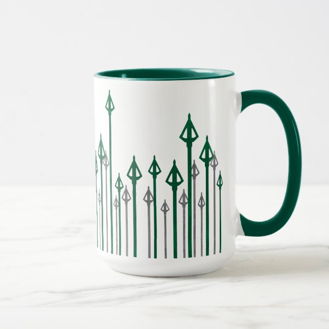 Taza Flecha | Gráfico de flechas verticales (Derecha)
