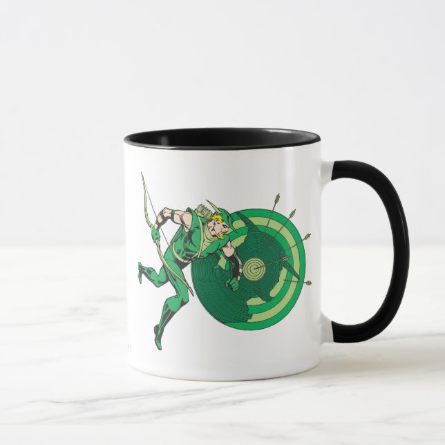 Taza Flecha verde con destino 2 (Derecha)