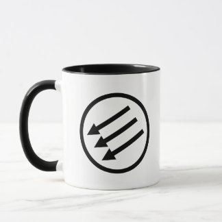 Taza Flechas negras antifascistas