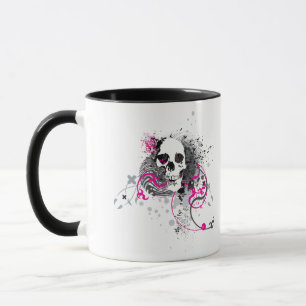 Taza flechas rectas retorcidas.
