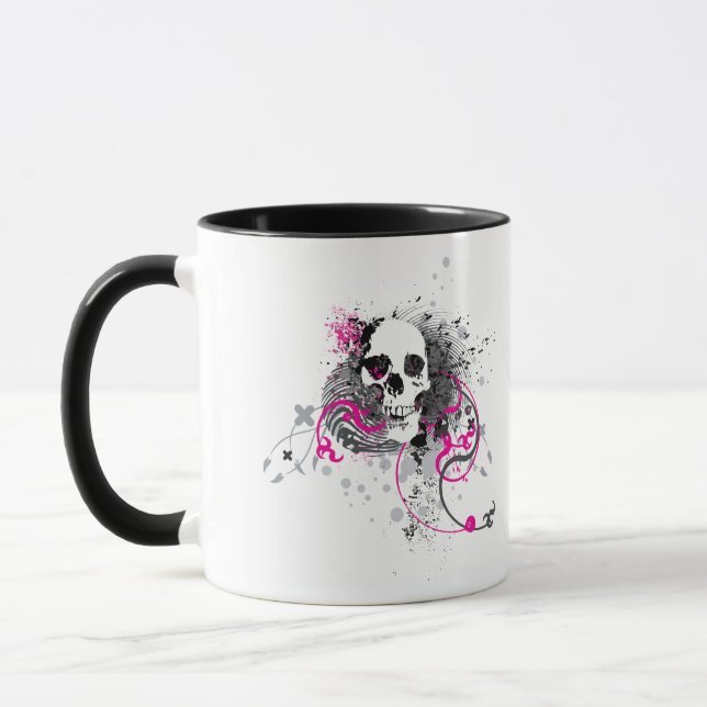 Taza flechas rectas retorcidas. (Izquierda)