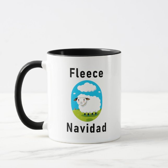 Taza "Fleece Navidad" Navidad (Izquierda)