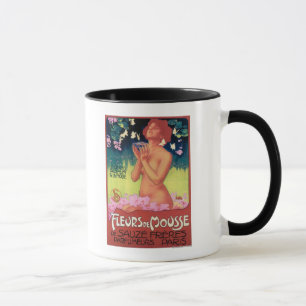 Taza Fleurs de Mousse Perfume Poster