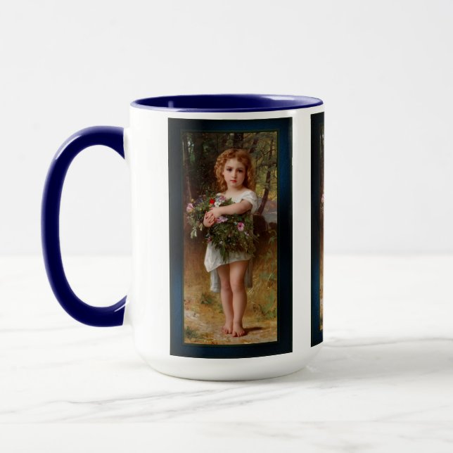 Taza Fleurs De Printemps de William Bouguereau (Izquierda)