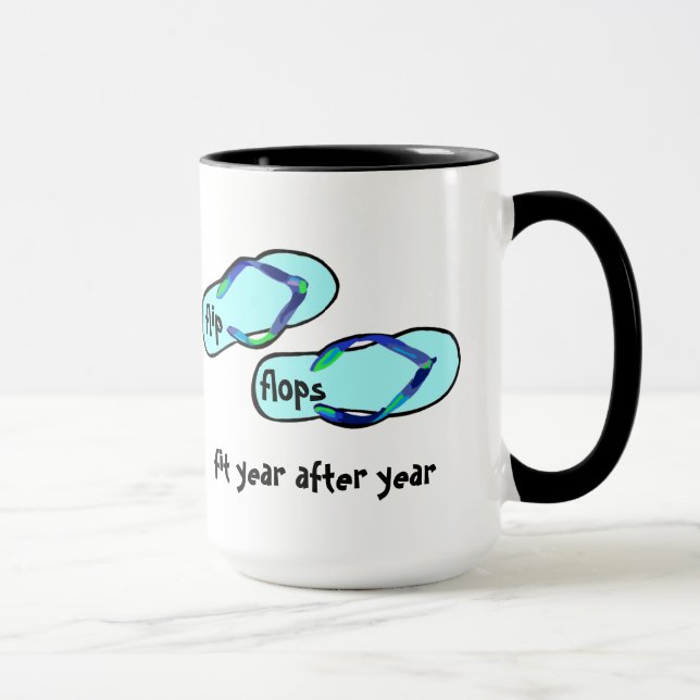 Taza Flips-flopes (Derecha)