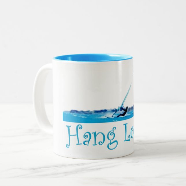 Taza floja de Winsurfing de la caída (Anverso izquierdo)