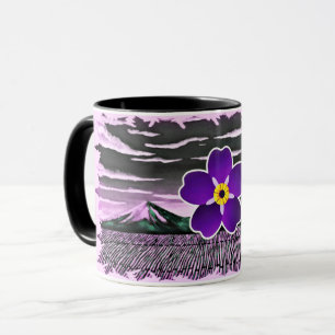 Taza Flor armenia y Masis Ararat Mug