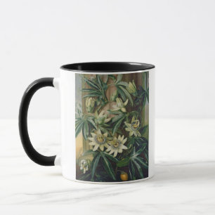 Taza Flor azul de la pasión para el "templo de la