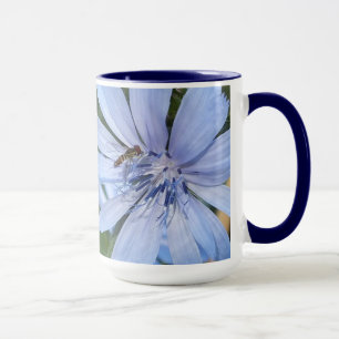 Taza Flor azul radicchio N Bee
