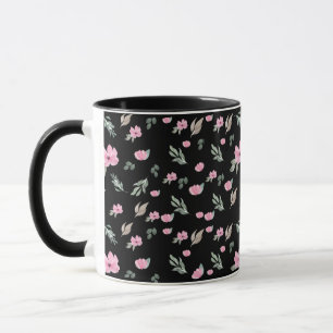 Taza Flor Botánica Vintage