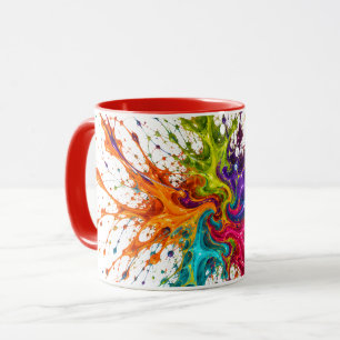 Taza Flor Cromática