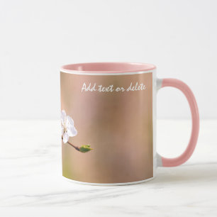 Taza Flor de Apricot Japonesa