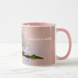Taza Flor de Apricot japonesa perfecta
