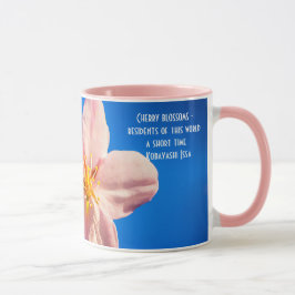 Taza Flor de Cerezo Japonés Sakura