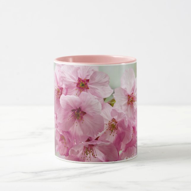 Taza Flor de cerezo japonesa - Flor de primavera (Centro)
