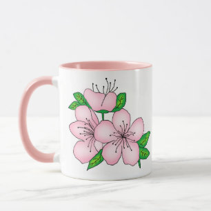 Taza - Flor de cerezo rosa