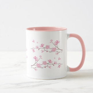 Taza Flor de cerezo - transparente