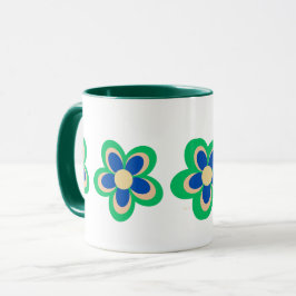 Taza Flor de Colores