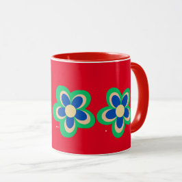 Taza Flor de Colores