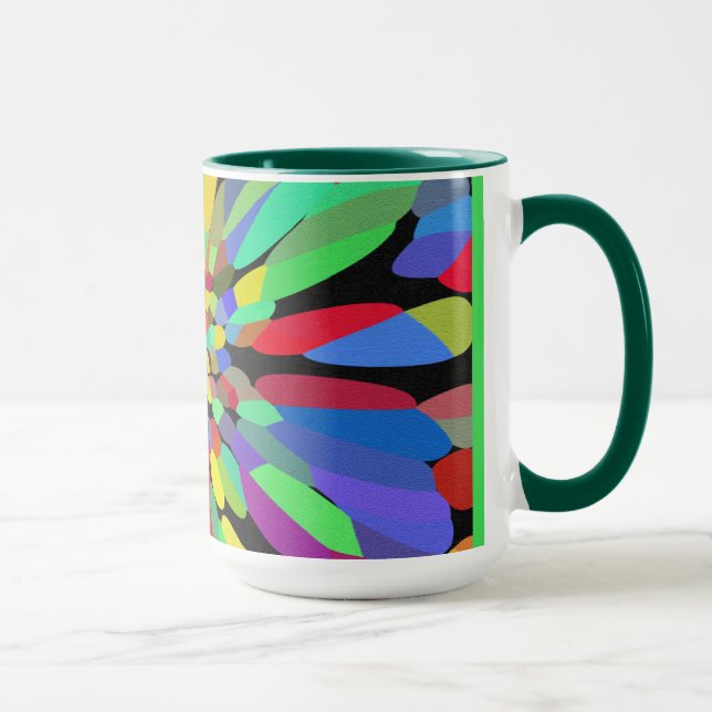 Taza Flor de confetán (Derecha)