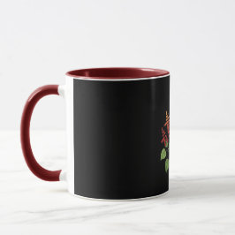 Taza Flor de jardín - Salvia escarlata