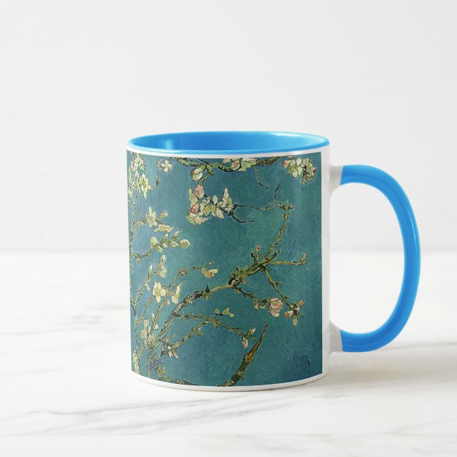 Taza Flor de la almendra de Vincent van Gogh (Derecha)