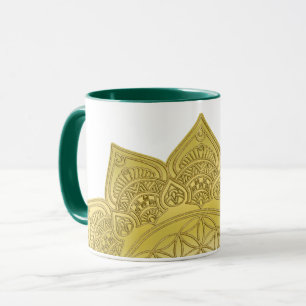 Taza Flor de la Vida - Mandala Hindú 4
