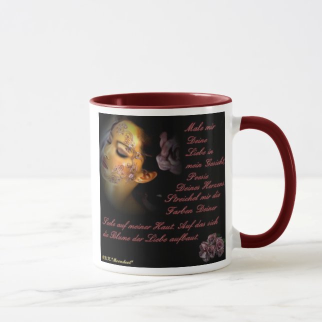 Taza Flor de los amores en la piel (Derecha)