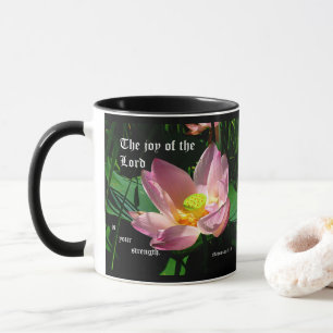 Taza Flor de Loto Nehemías 8:10