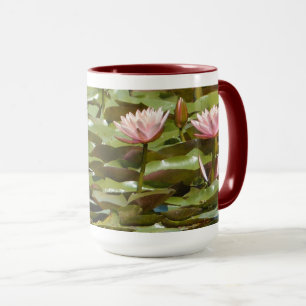TAZA FLOR DE LOTO ROSA