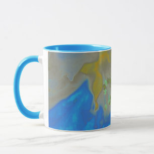 Taza Flor de manzana claro b/o/g