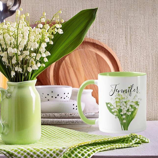Taza Flor de mes de nacimiento -Mug personalizada de ma (Subido por el creador)