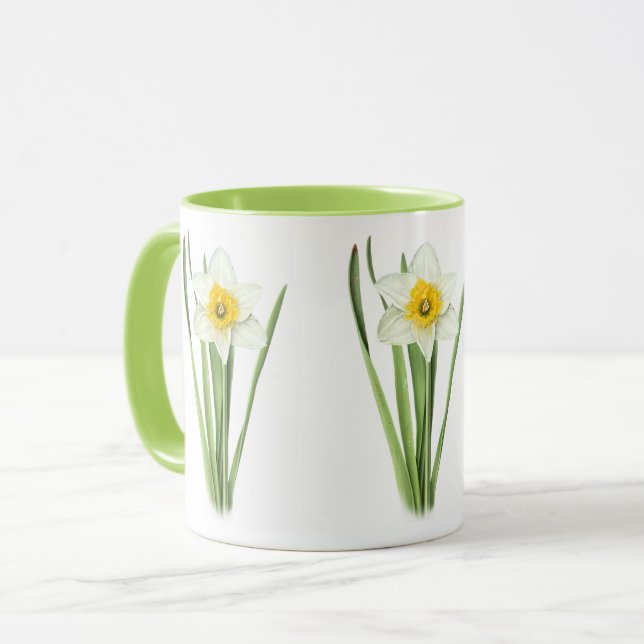 Taza Flor de Narciso (Anverso izquierdo)