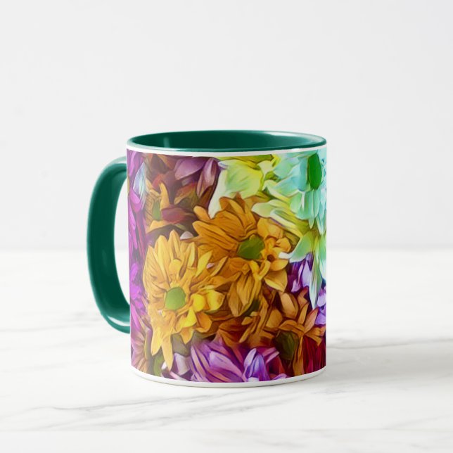 Taza Flor de otoño (Anverso izquierdo)