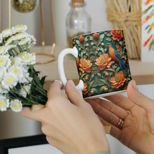 Taza Flor de pájaro (Subido por el creador)