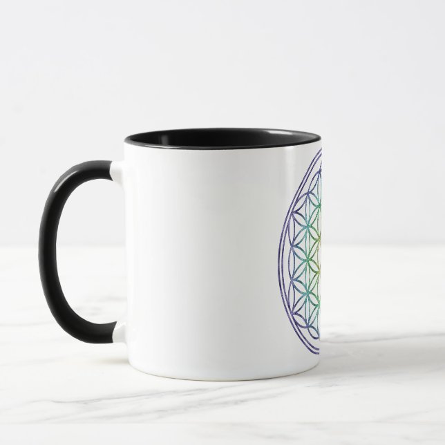 Taza Flor de vida Mug (Izquierda)