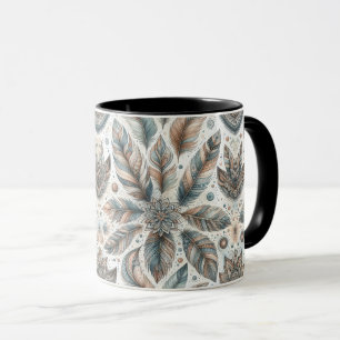 Taza Flor Emplumada