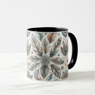 Taza Flor Emplumada