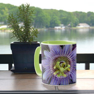 Taza Flor Púrpura de Pasión